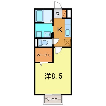 間取図 ボヌールハウス