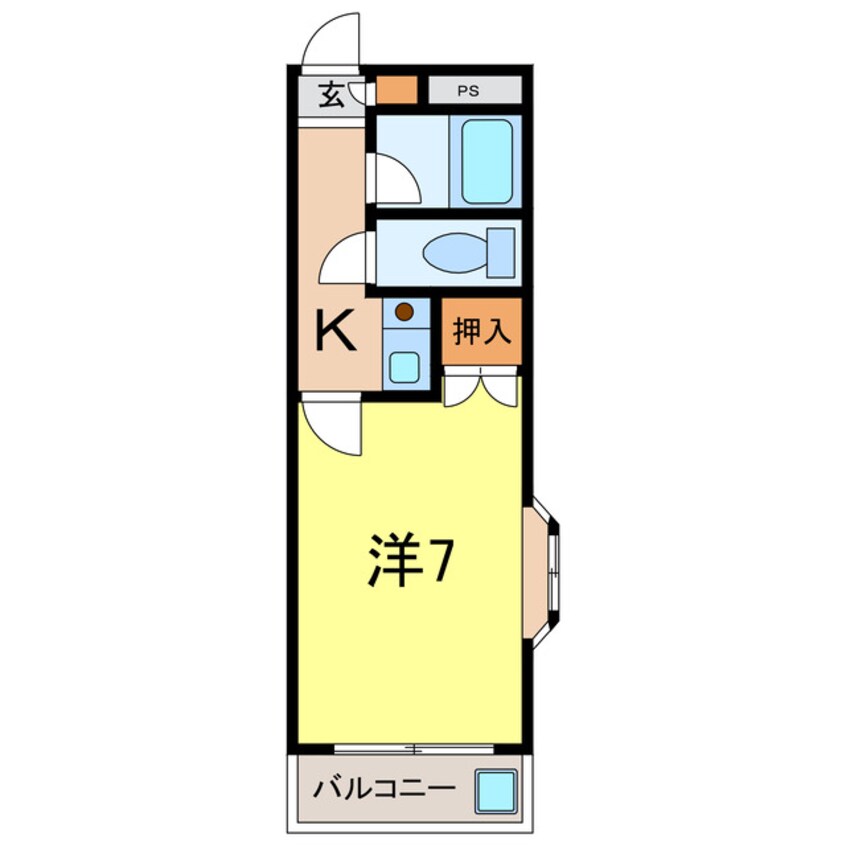 間取図 テルミーヌ・シャンブル