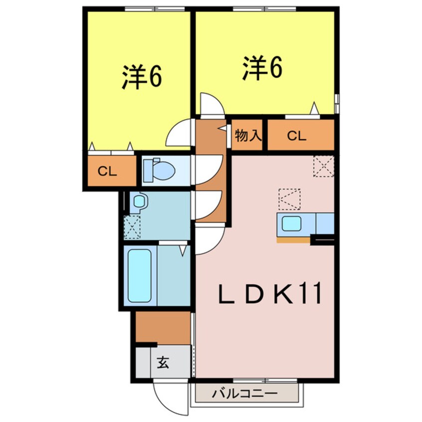 間取図 花水木