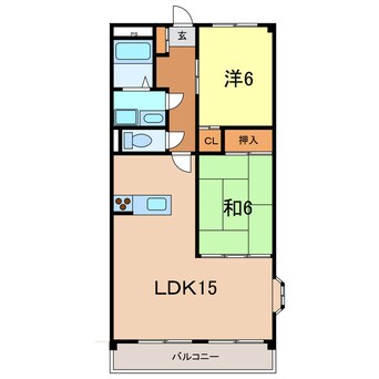 間取図 グランメール　トーエイ