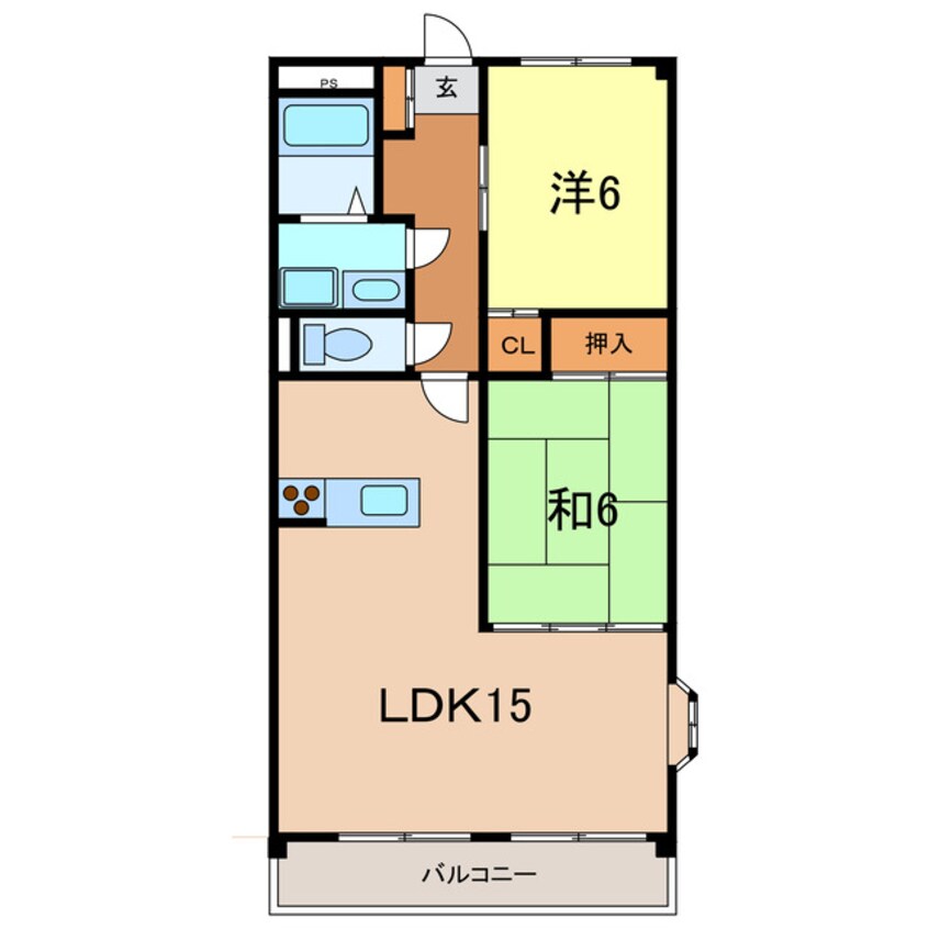 間取図 グランメール　トーエイ