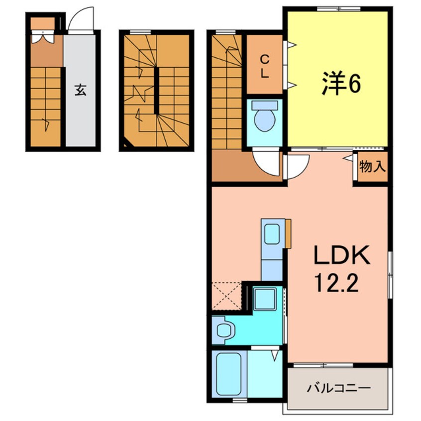 間取図 ネオグランド下村