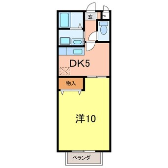 間取図 ブライトカメリア