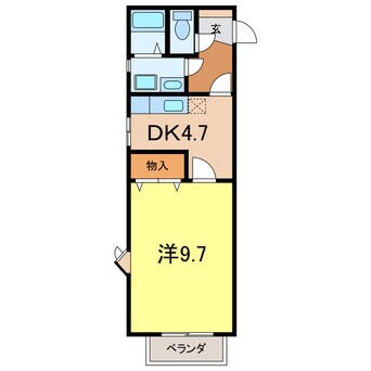 間取図 ブライトカメリア