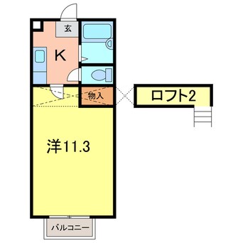 間取図 ＭＡＧＮＯＬＩＡ　ＨＯＵＳＥ