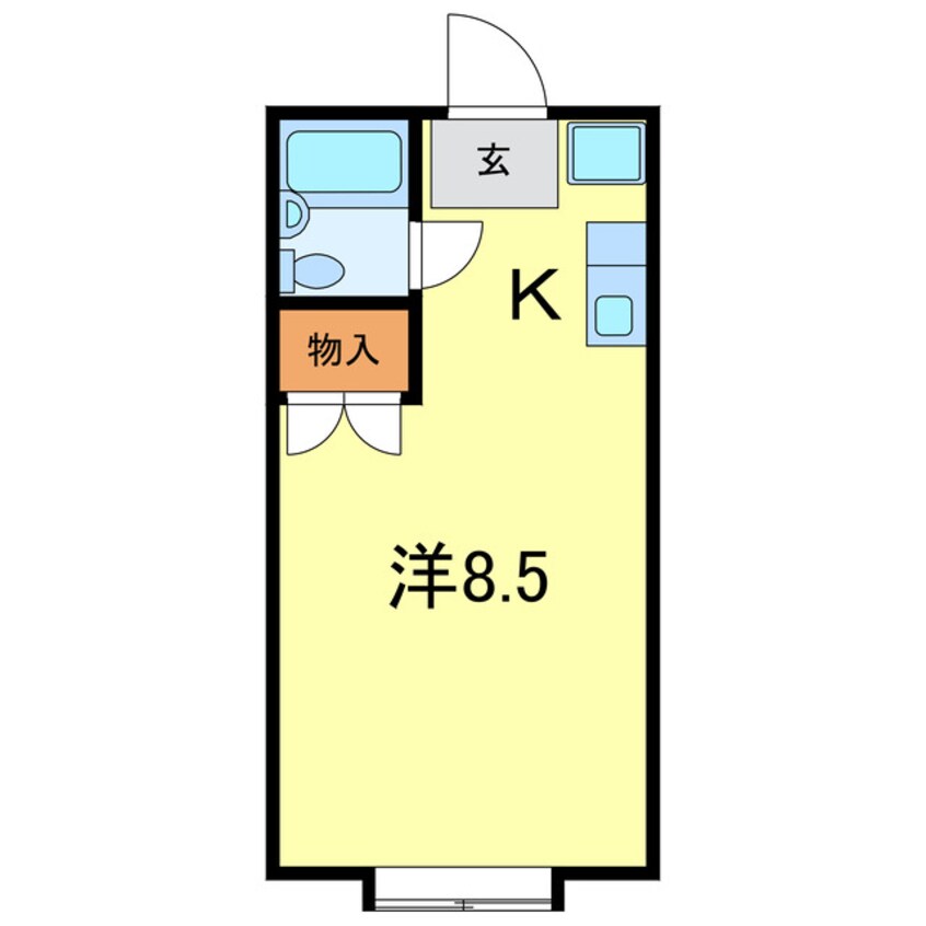 間取図 クレストコートＣ