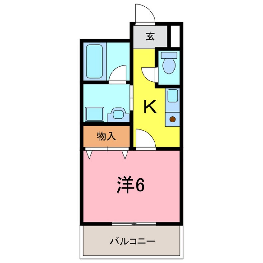 間取図 イリゼ