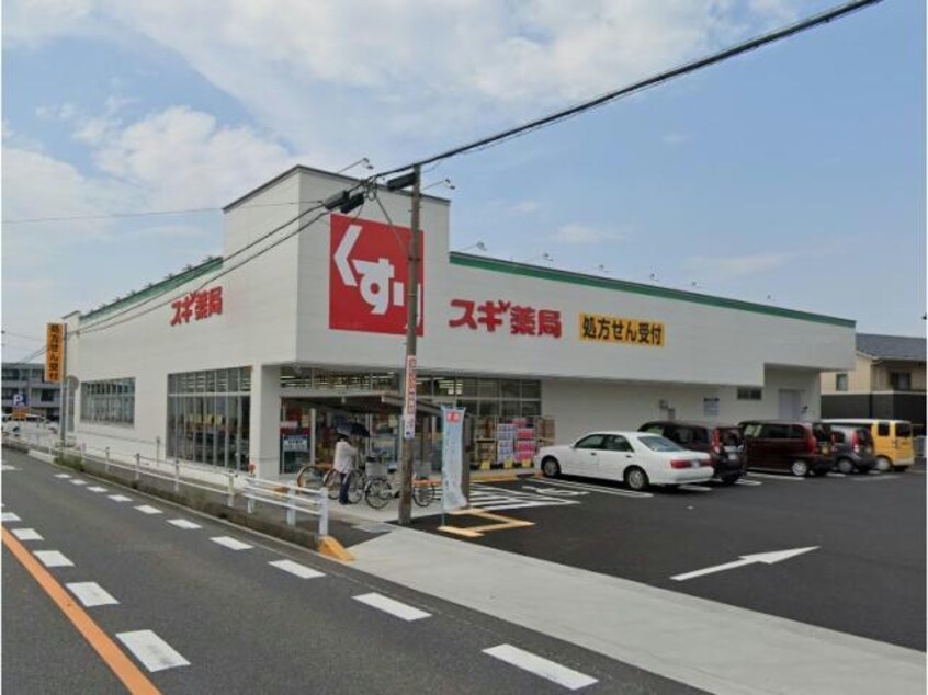 スギ薬局新林店(ドラッグストア)まで756m ハイツ桜雅Ｂ