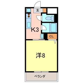 間取図 ハマイカリ　Ⅰ