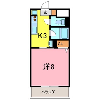 間取図 ハマイカリ　Ⅰ