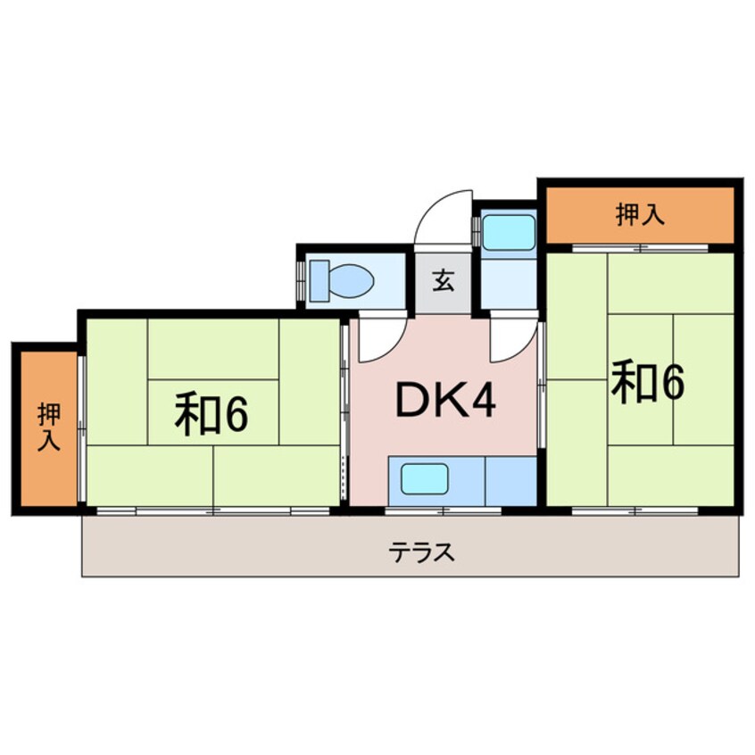 間取図 谷田町戸建