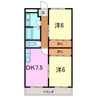 間取図 サウスウィンド