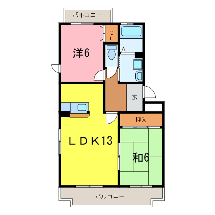 間取図 ワイズコート