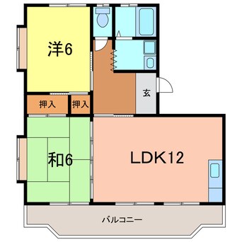 間取図 グレース磯村