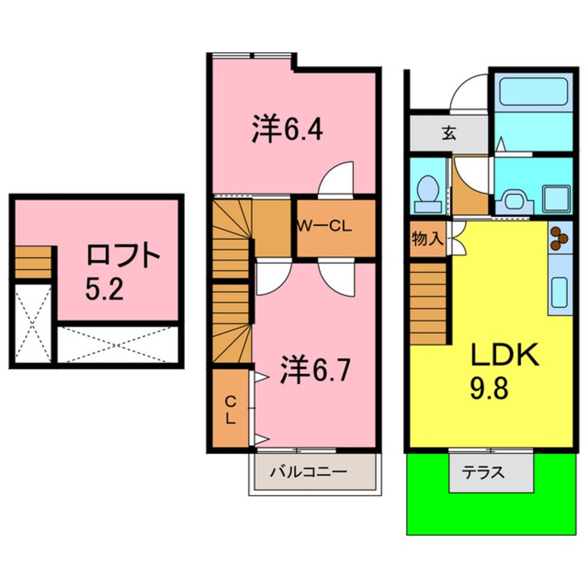 間取図 サマーブリーズⅢ