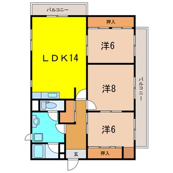 間取図 ユートピア東照苑