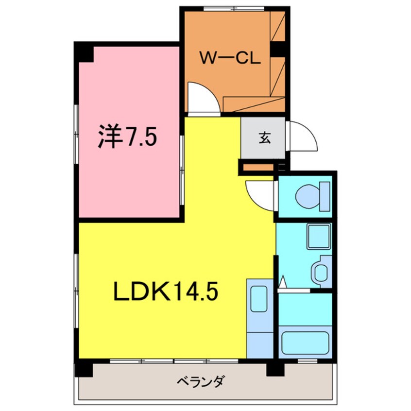 間取図 桜mansion