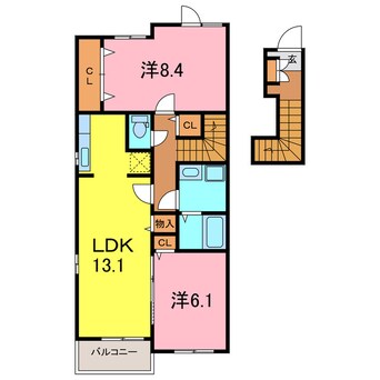 間取図 シュウ・メゾン