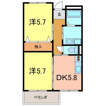 間取図 SUNSET HILLS　エトワール