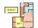 ヴィラヨサミの間取図