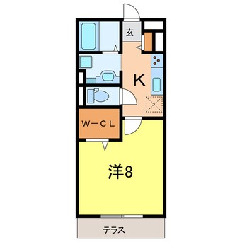 間取図 レジデンス桜