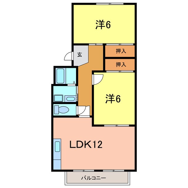 間取り図 グリーンハイツ今川