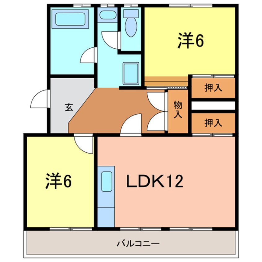 間取図 マンション小高原