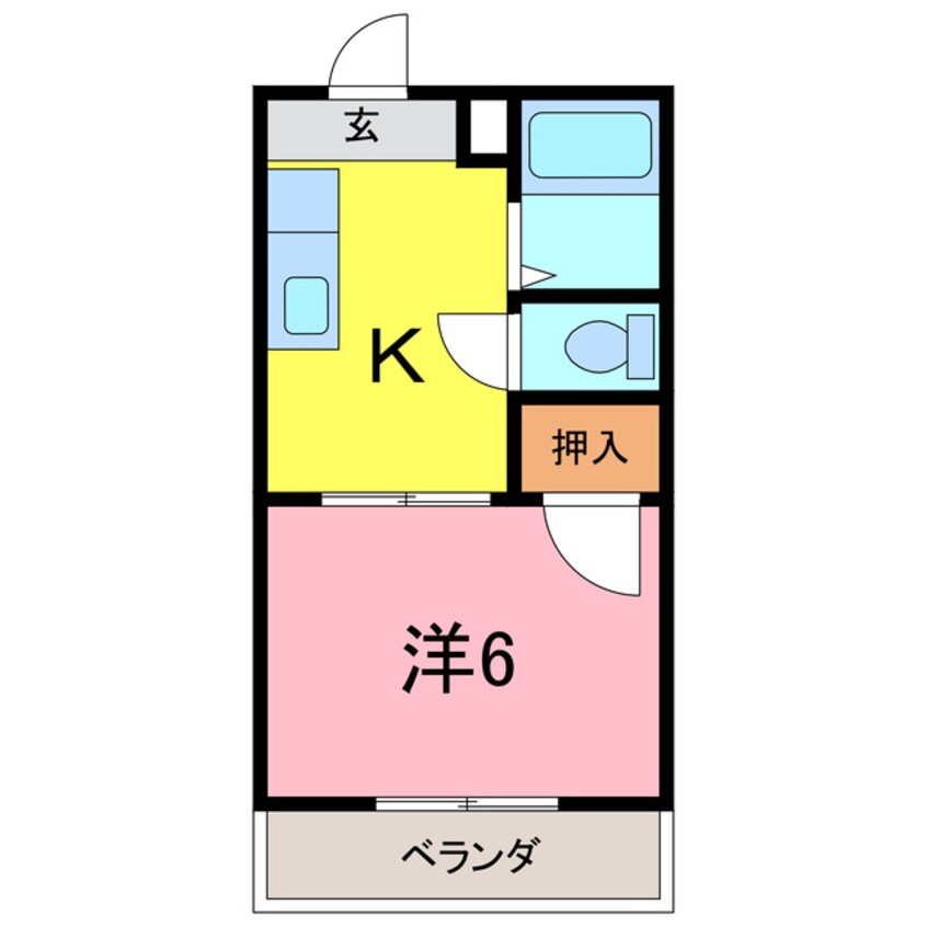 間取図 栄ハイツ