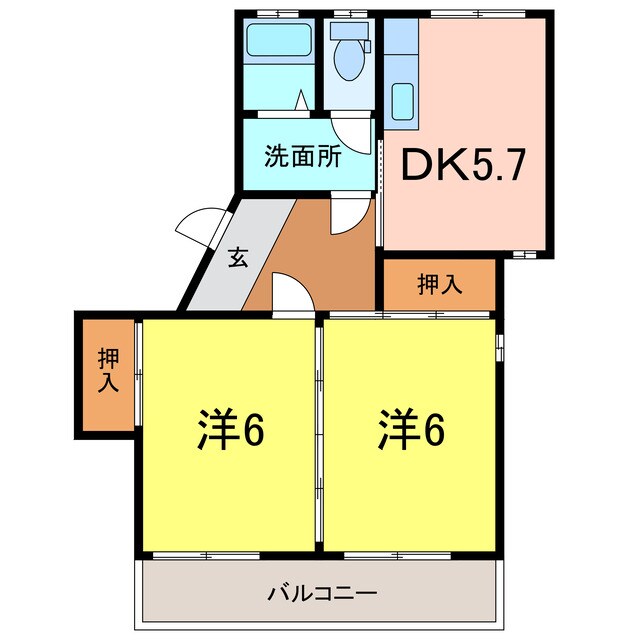 間取り図 マンションサンライト