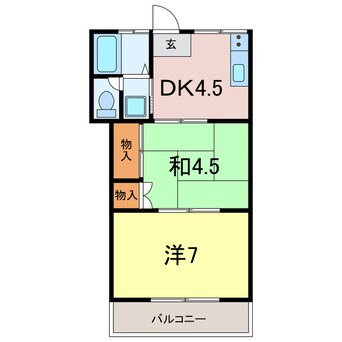 間取図 ビューラー八ツ田