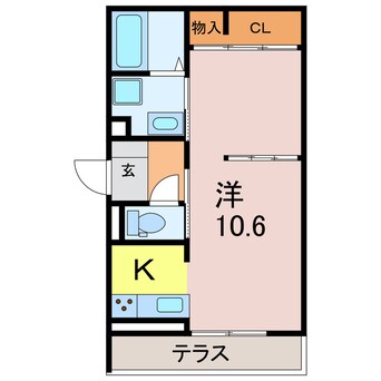 間取図 GRAND　D-ROOM上重原