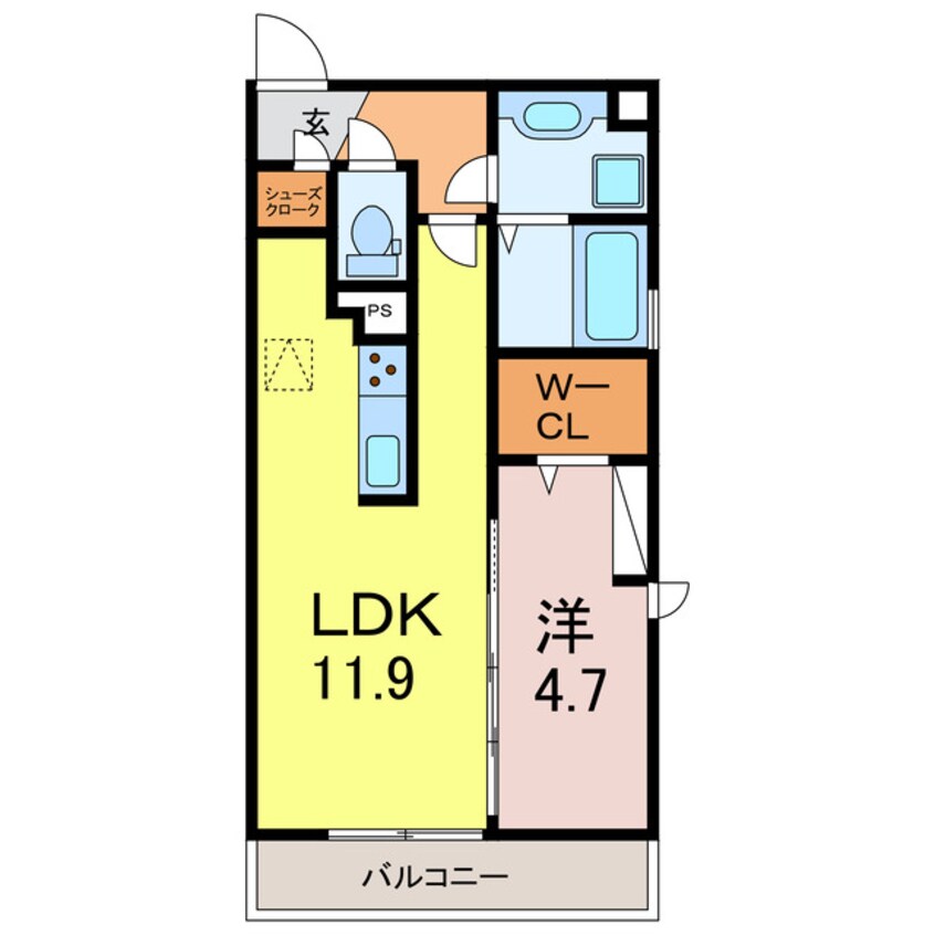 間取図 Grand D-room中山