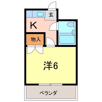 間取図 ドミール井ヶ谷