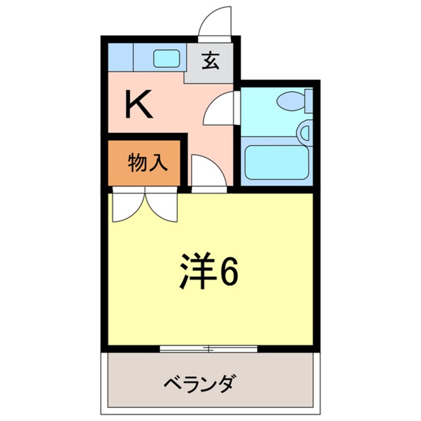 間取図 ドミール井ヶ谷