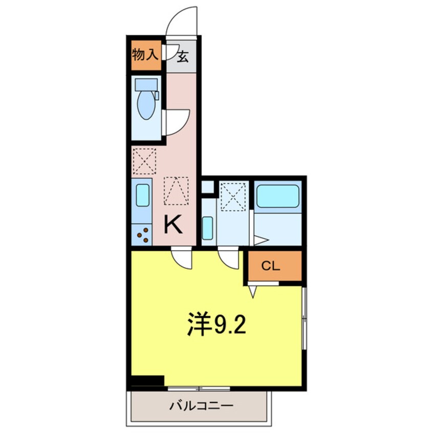 間取図 仮）D-Square大和町