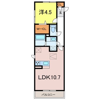 間取図 仮）D-Square大和町