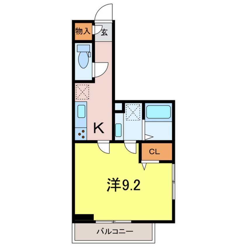 間取図 仮）D-Square大和町