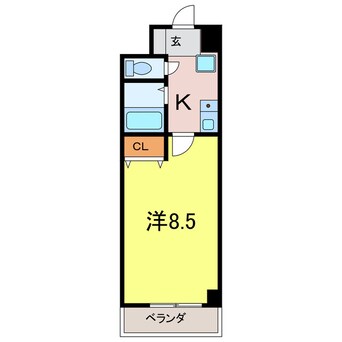 間取図 A・City朝日町