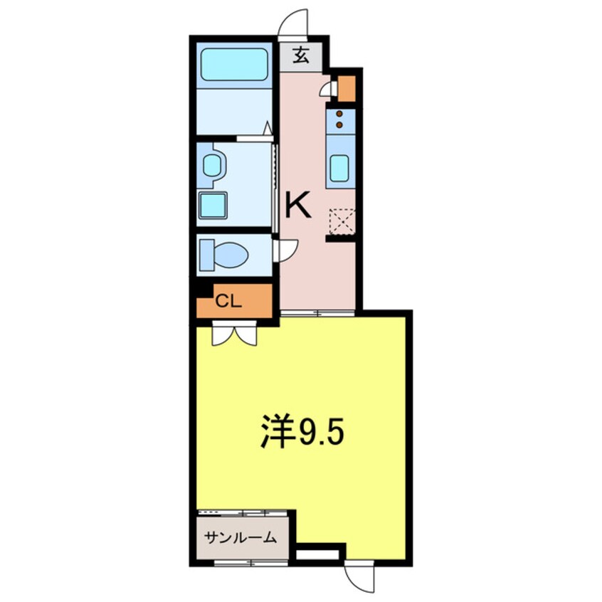 間取図 ヴィヴァン セードル