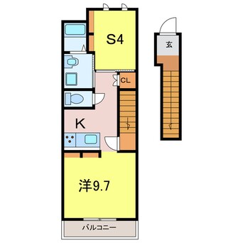 間取図 CIEL TSUIJI