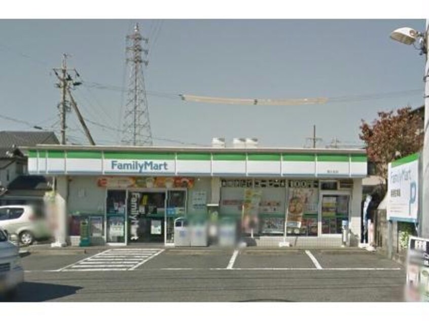 ファミリーマート西大友店(コンビニ)まで458m ファミール松花　Ａ