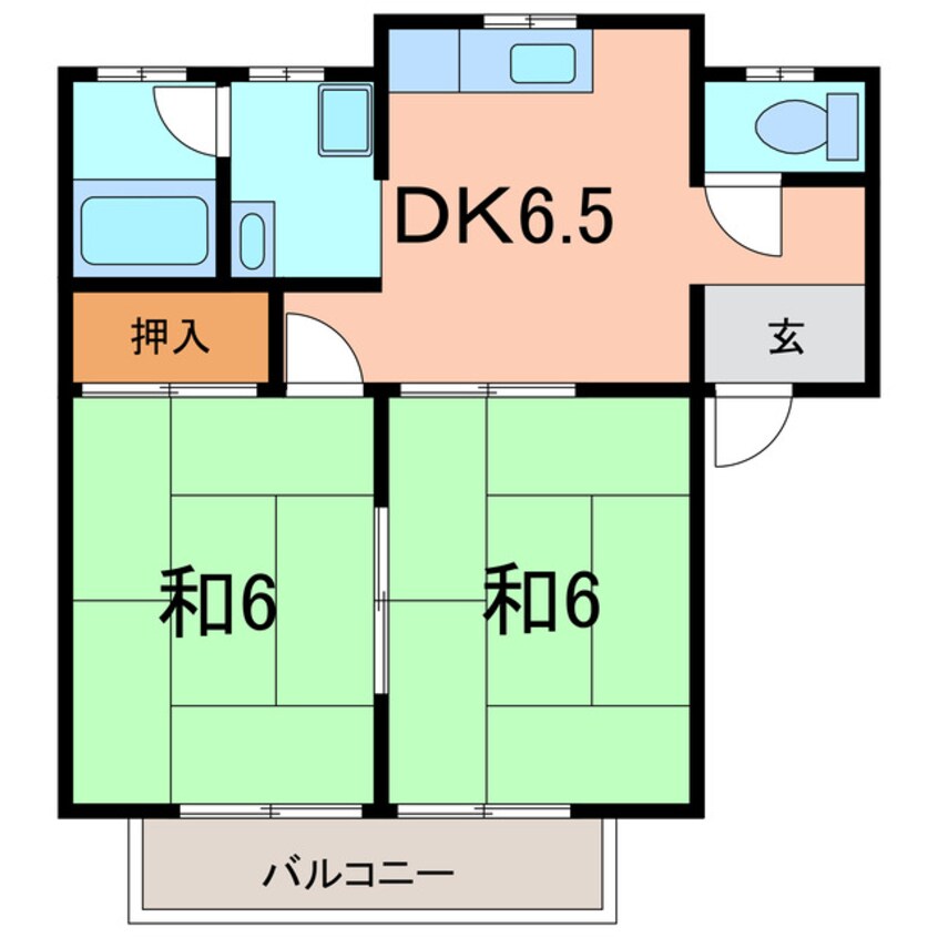 間取図 サンエクセルⅠ