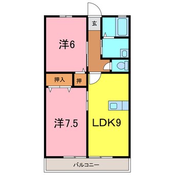 間取図 サクラハイムⅡ