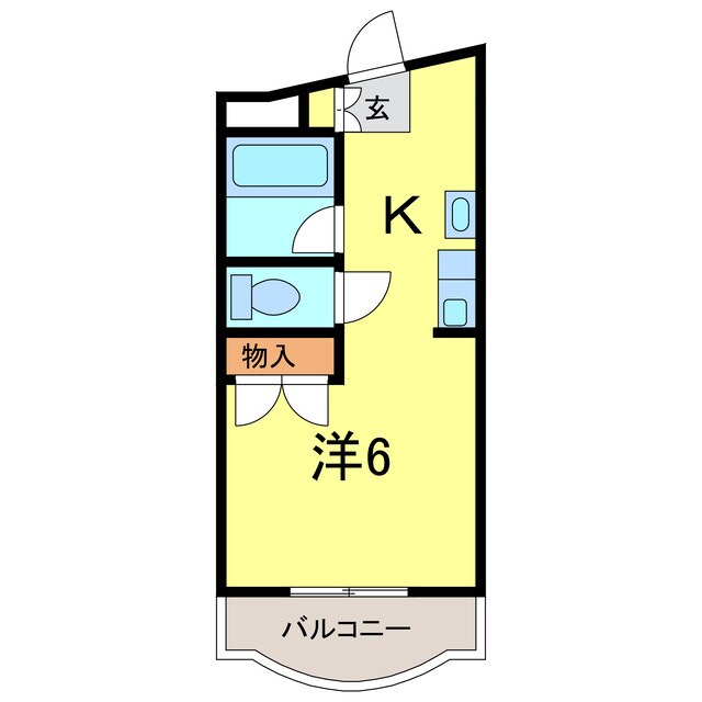 間取り図 タウンコート末広