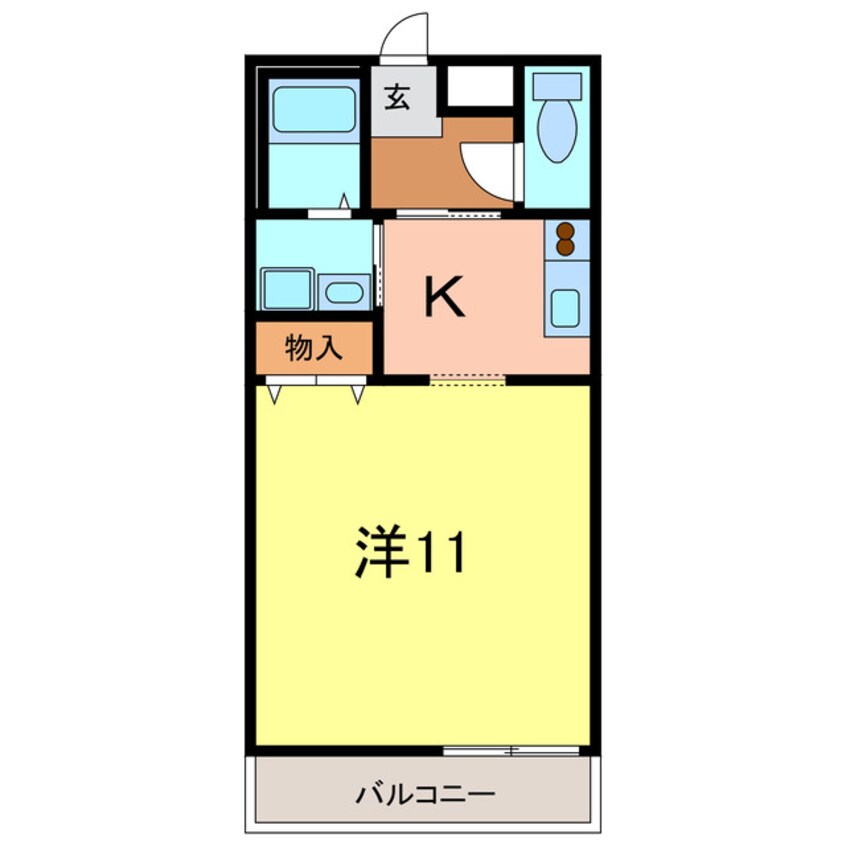 間取図 ピュアヒルズ