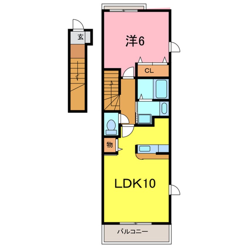 間取図 カーサ　ノーチェ