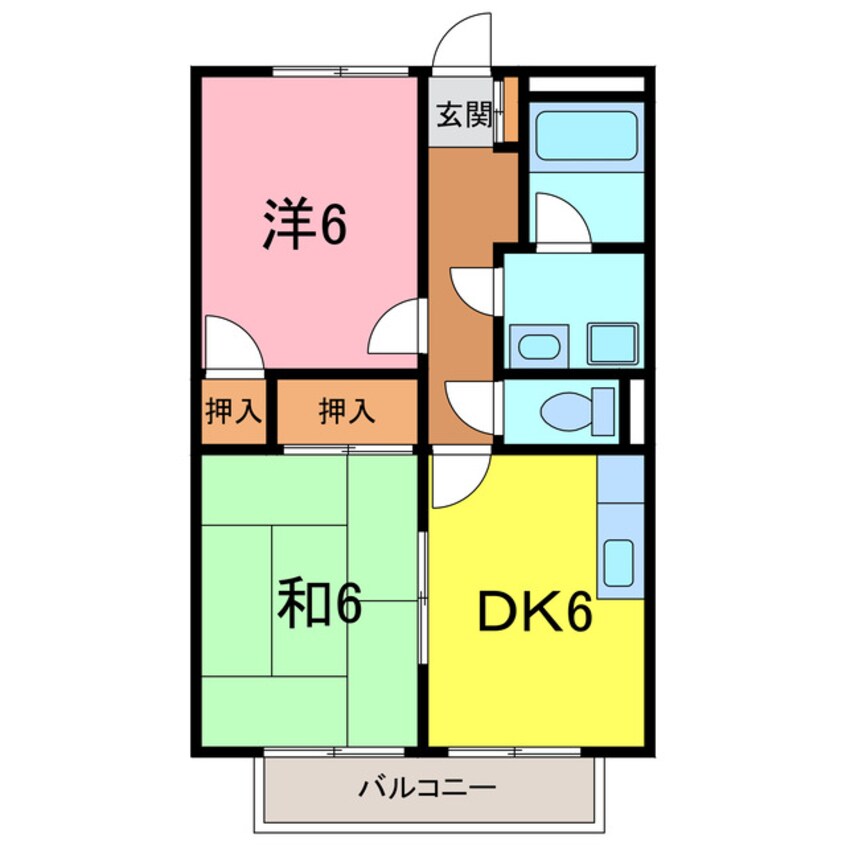 間取図 Surplus雨池Ⅱ