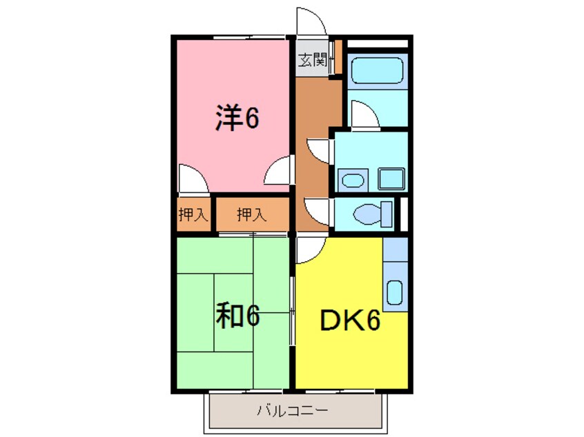 間取図 Surplus雨池Ⅱ