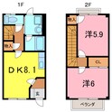 ファミール松花Ｃの間取図