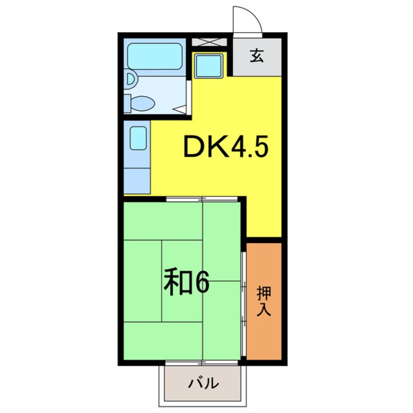 間取図 サクセスＤＯ